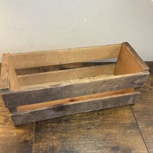 Wooden CD Crate Fits‎ 28-30 With Flaws Rustic See Details